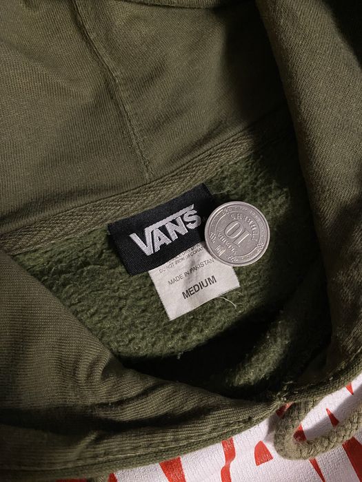 Vans cropped hoodie M