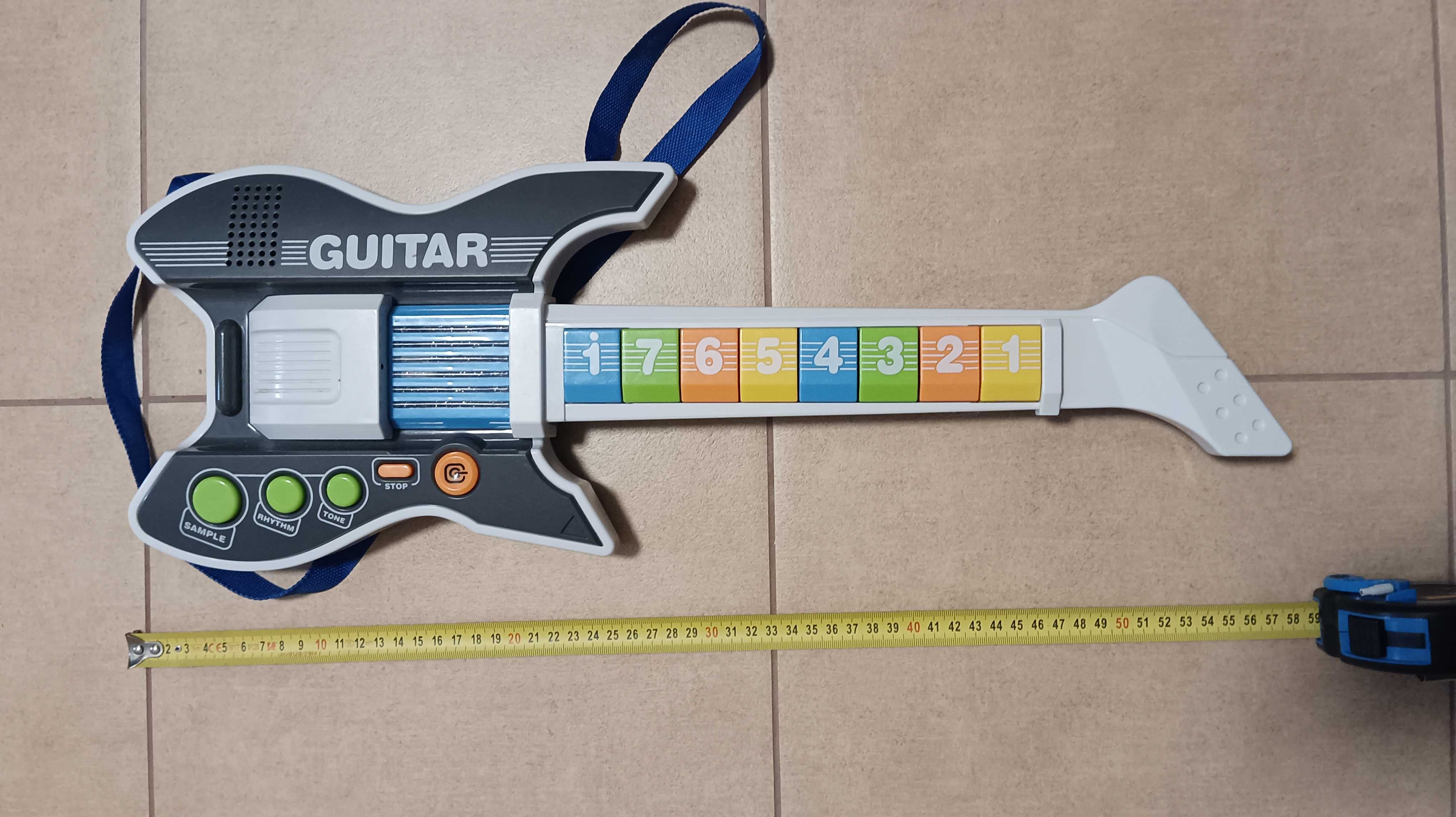 Kolorowa Gitara elektryczna dla dzieci