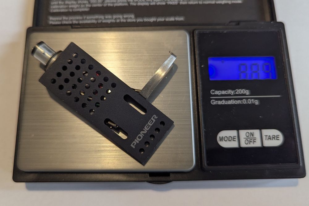 Headshell koszyk gramofonowy Pioneer JP-503