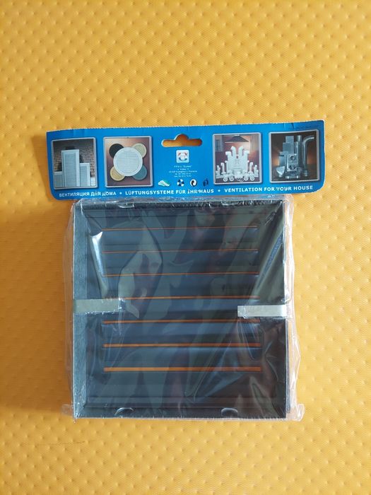 Osłona wentylacyjna Eureka! NWM 165FK (grafit) – metalowa.