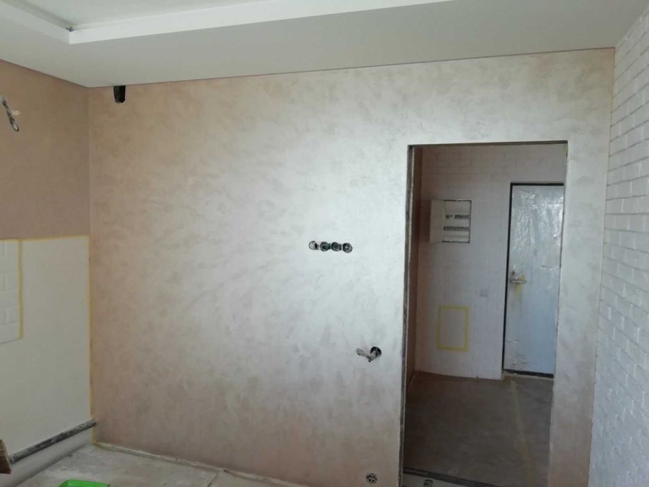 Ремонт під ключ. Штукатурка, малярні роботи, Декоративна штукатурка,