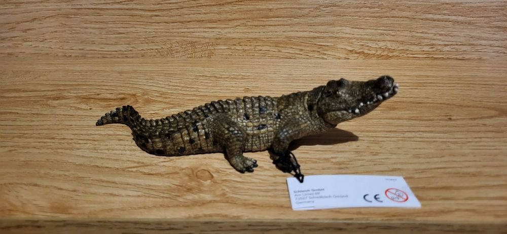 Schleich krokodyl figurki zwierząt model z 2014 r.