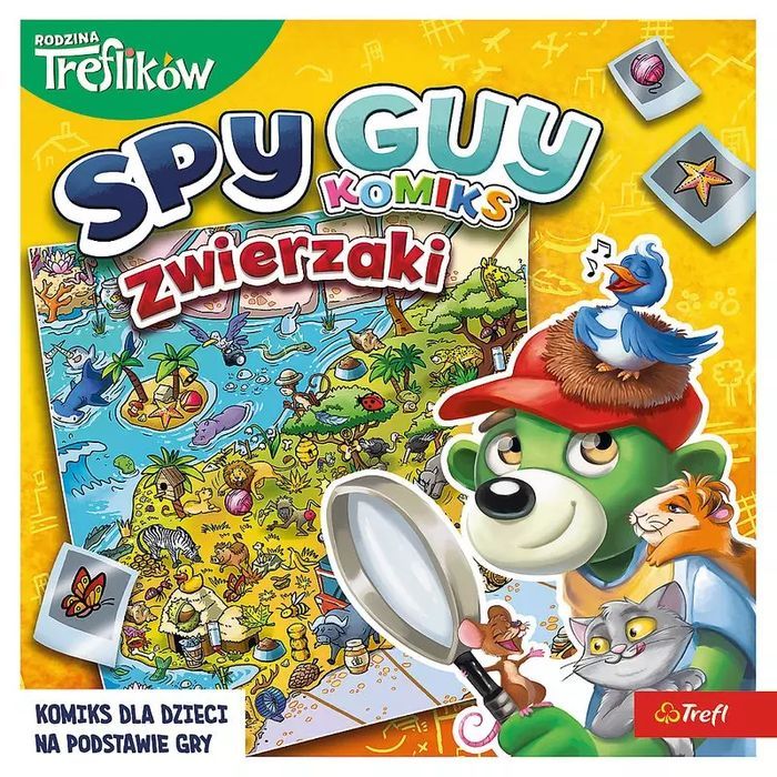 Spy Guy Komiks. Zwierzaki. Trefl Books