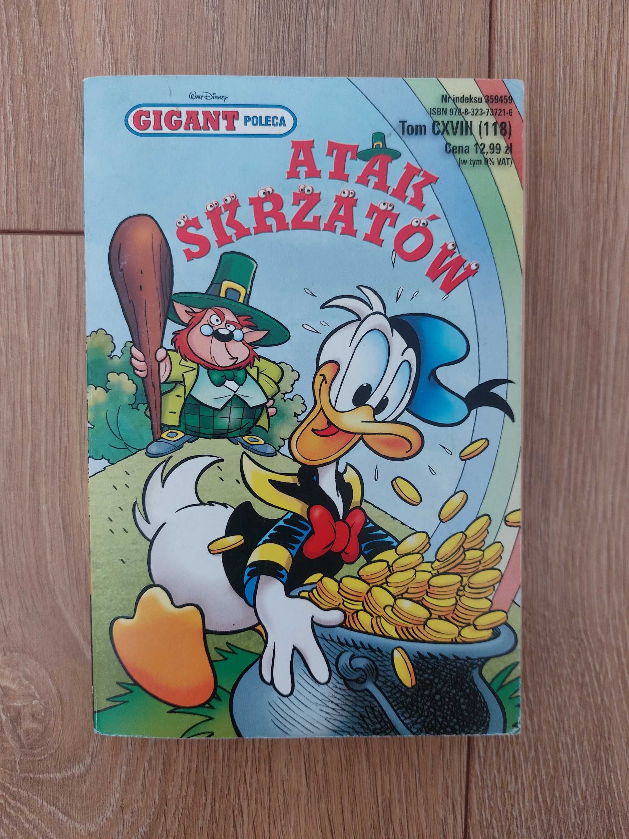 Komiks Kaczor Donald Atak skrzatów