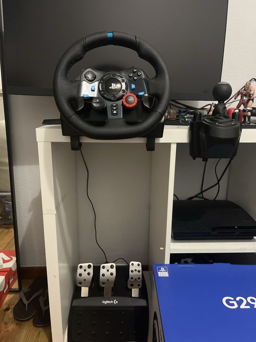 Volante G29 e pedais + shifter