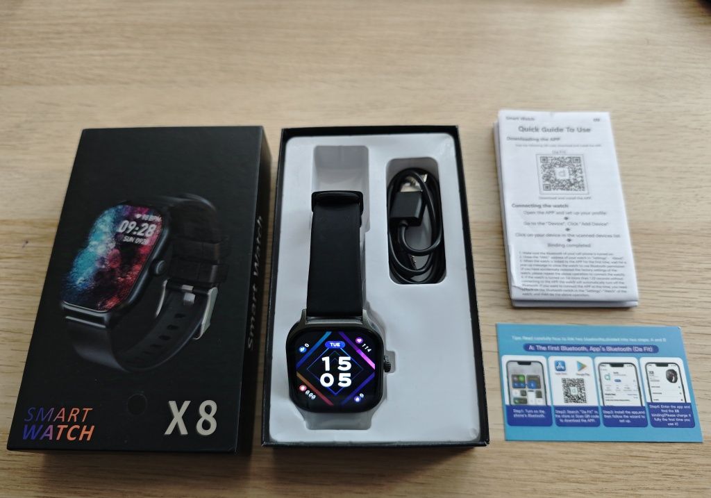 Smartwatch X8 novo