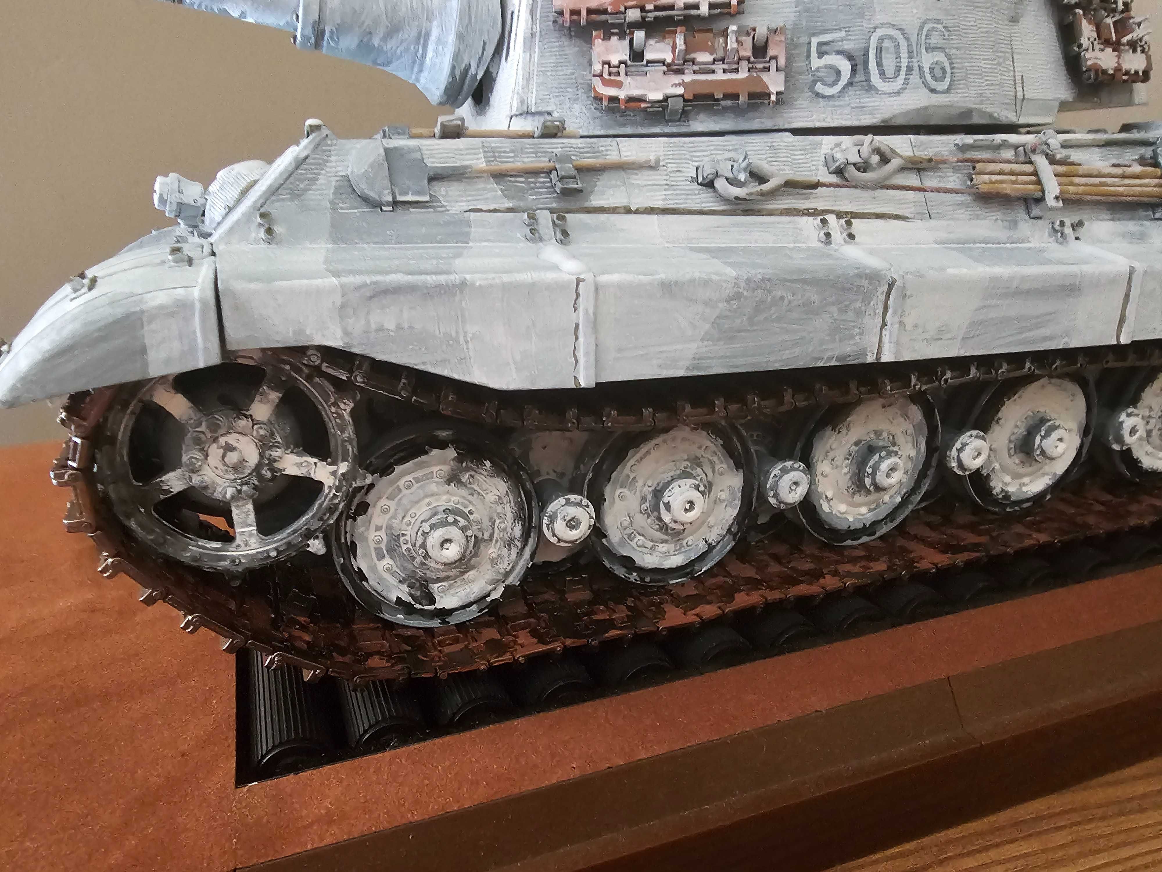 model Tygrys Królewski Hachette skala 1:16