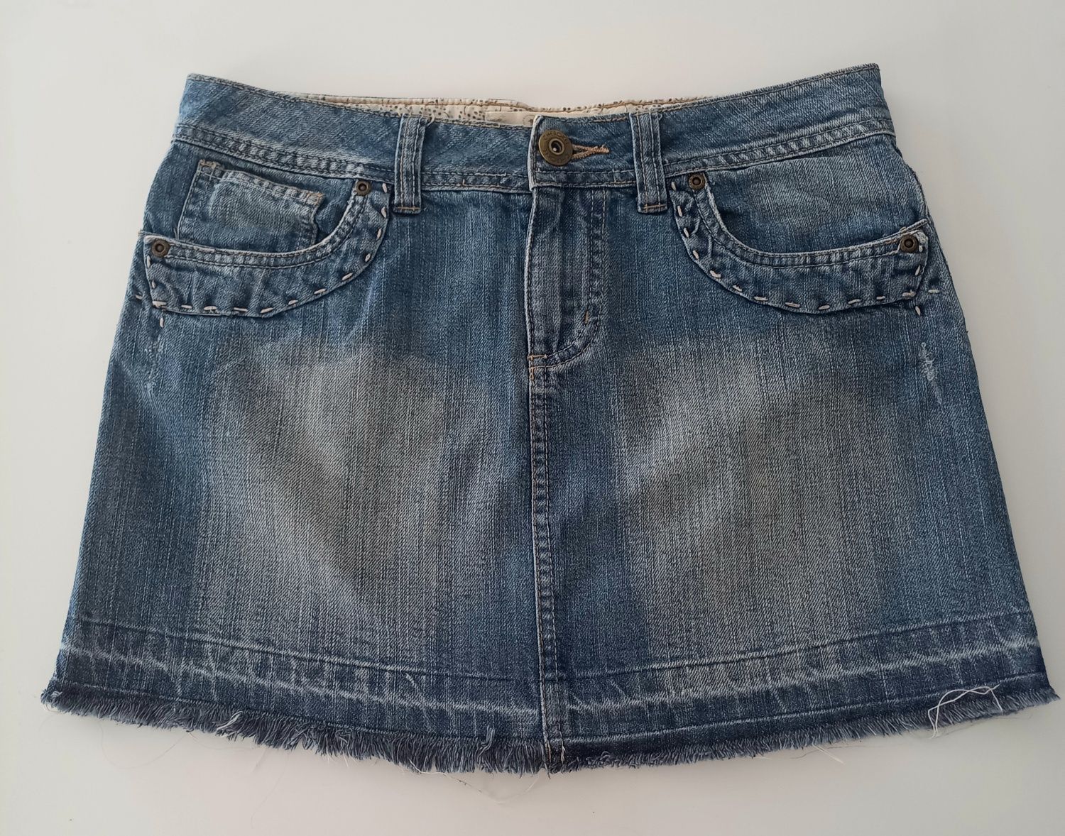Spódnica jeansowa mini - r. S/36