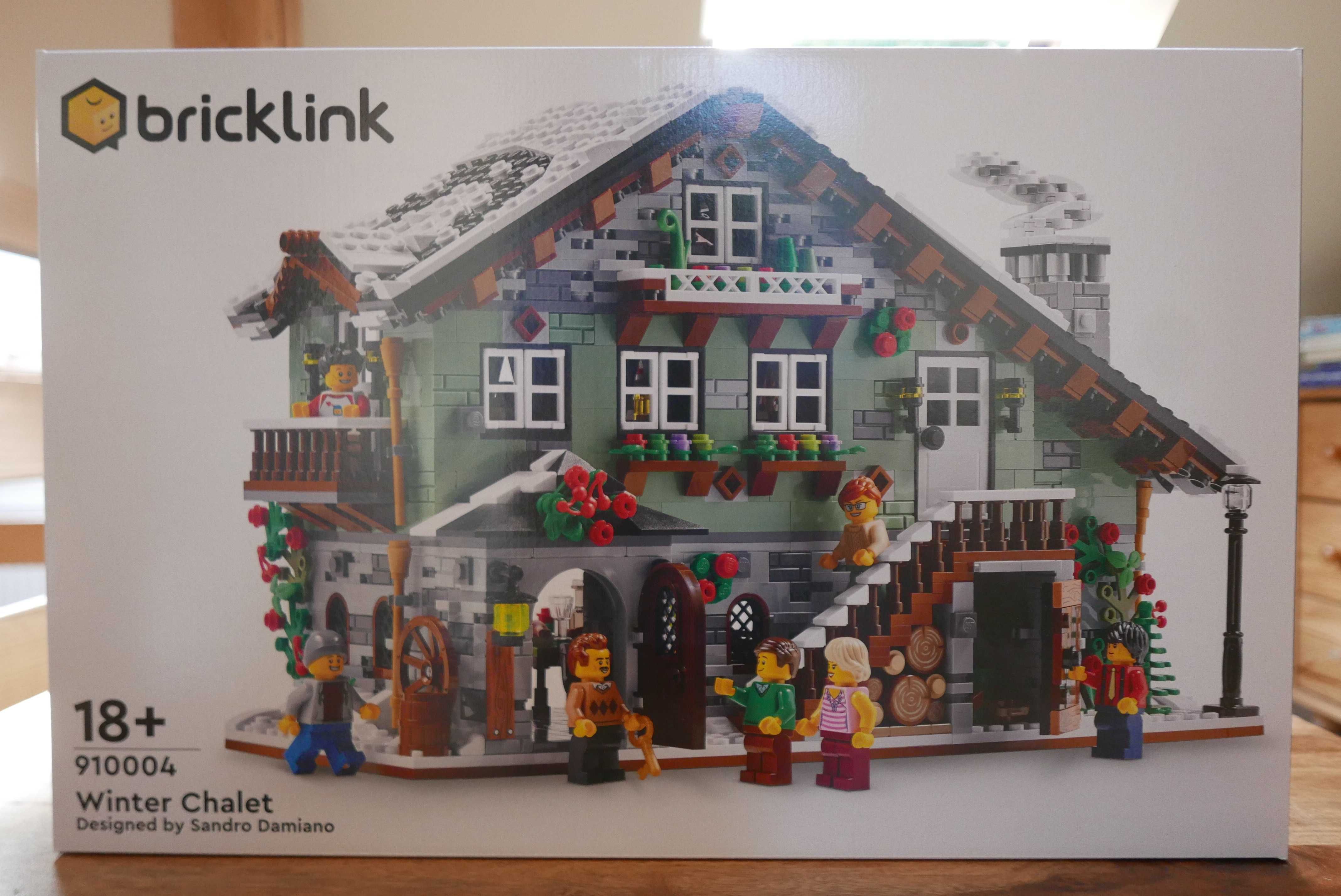LEGO BrickLink 910004 - Zimowy domek