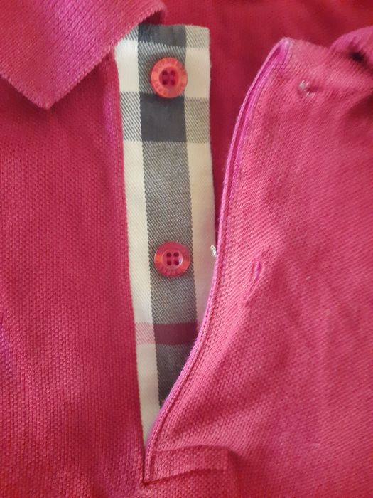 Polo de manga comprida da Burberry, muito bom estado, tam M, 50 euros