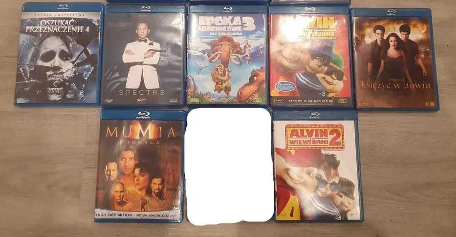 Filmy Blu-Ray ! Epoka Lodowcowa / Spectre / Alvin i Wiewiórki / Mumia