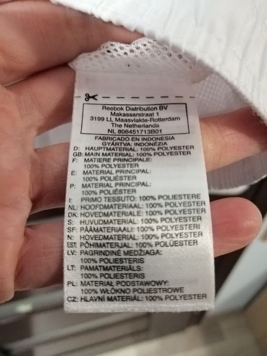 Bluzą rozpinana Reebok rozm M uniseks