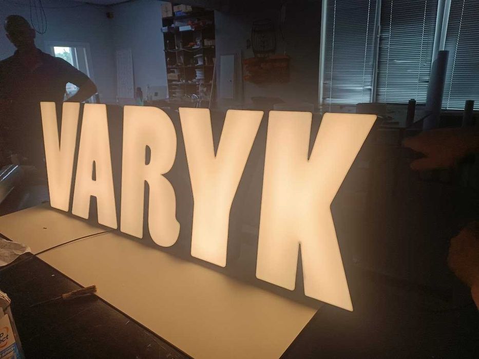 Виготовимо ПІД КЛЮЧ: Лайтбокс Вивіска Об'ємні літери Неон конструкції