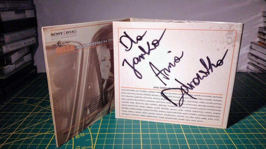 CD Ania Dąbrowska - Kilka historii na jeden temat / autograf