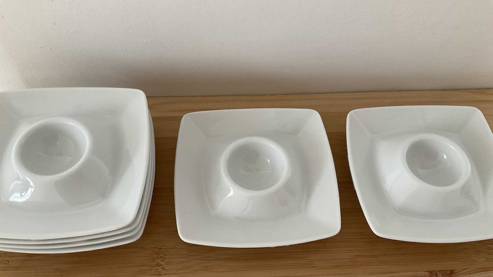 Podstawka/spodek pod jajko - Porcelana Lubiana -