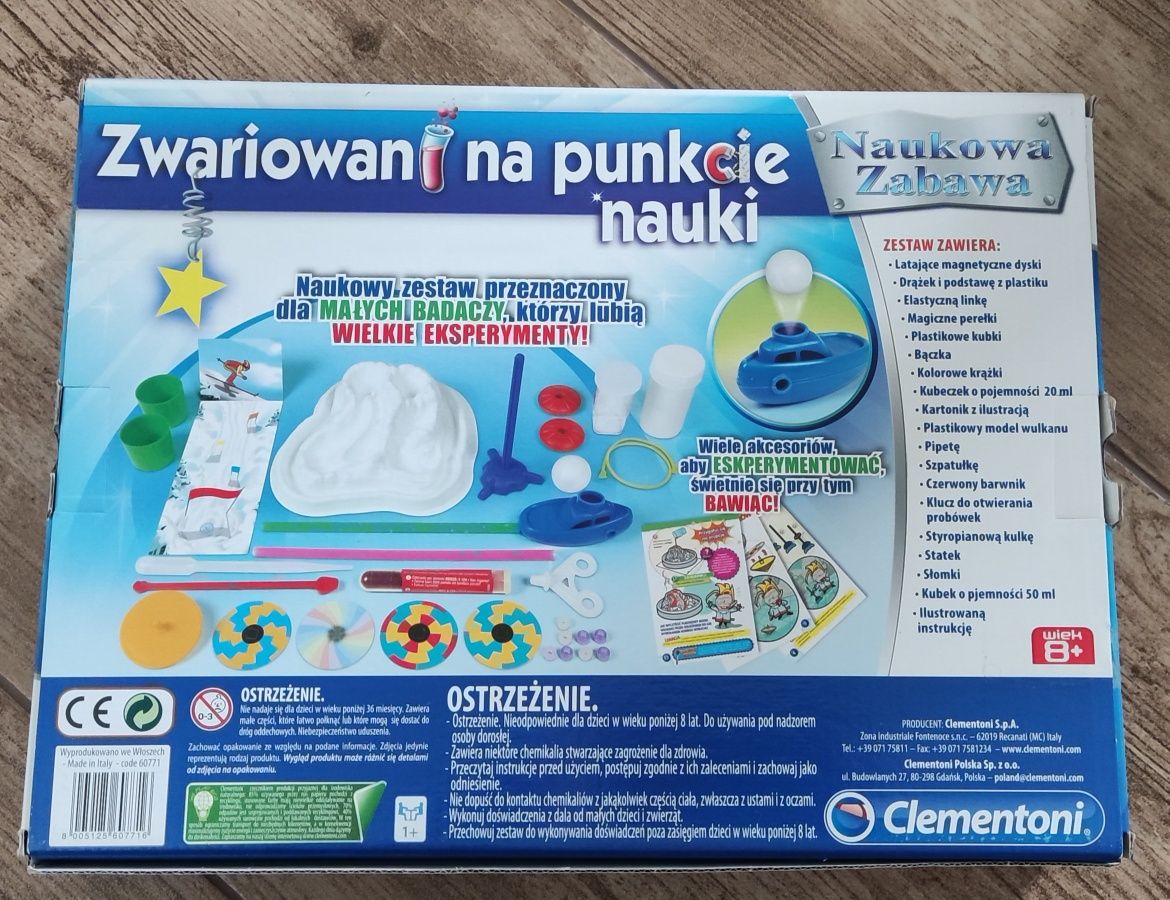 Zwariowani na punkcie nauki - zestaw mały naukowiec