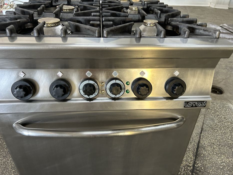 Професійна газова плита Lotus CF-4  98 G ( Італія)