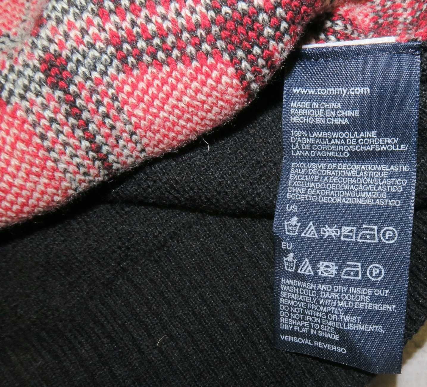 Tommy Hilfiger sweter wełniany na święta XL