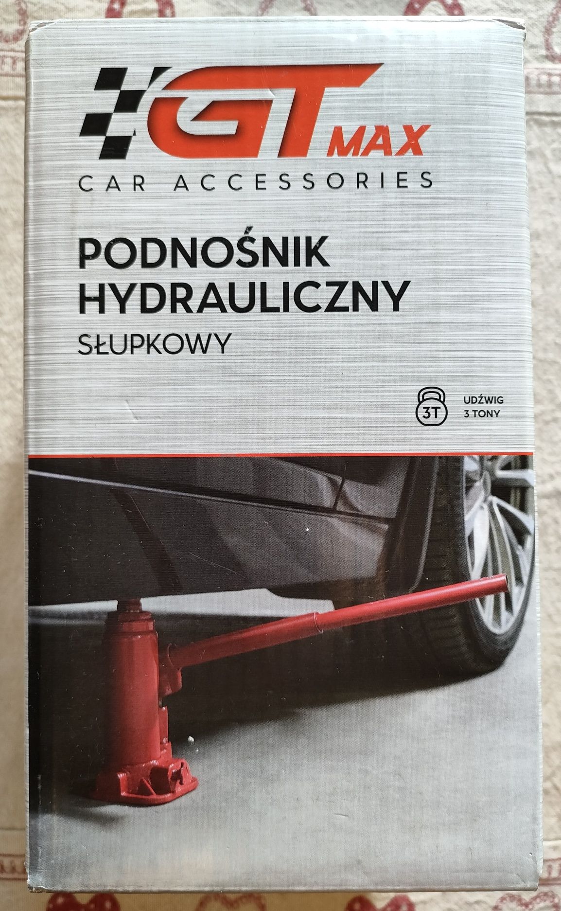 Podnośnik hydrauliczny słupkowy, udźwig 3T, GT Max