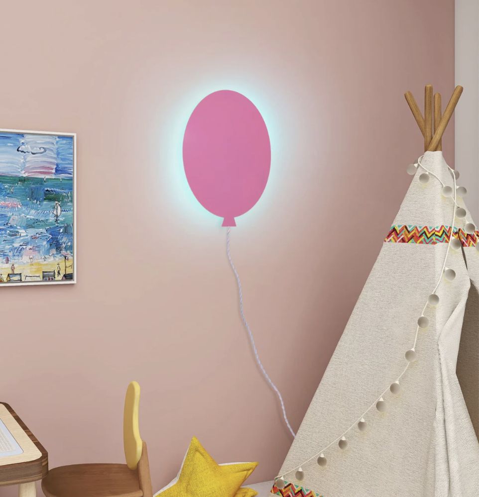 Okazja piekna lampka balon do pokoju dziecięcego