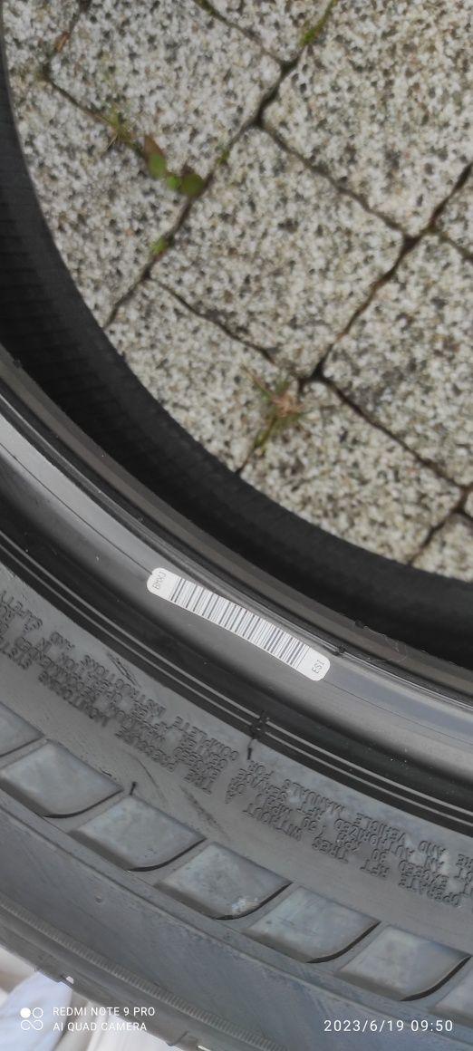 Nowe opony Bridgestone Alenzo 235/50/20