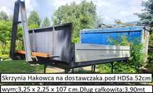 Hakowiec kontener skrzynia  HDS Kiper wywrot Iveco Daily Renault Man Mercedes Nissan Ducato