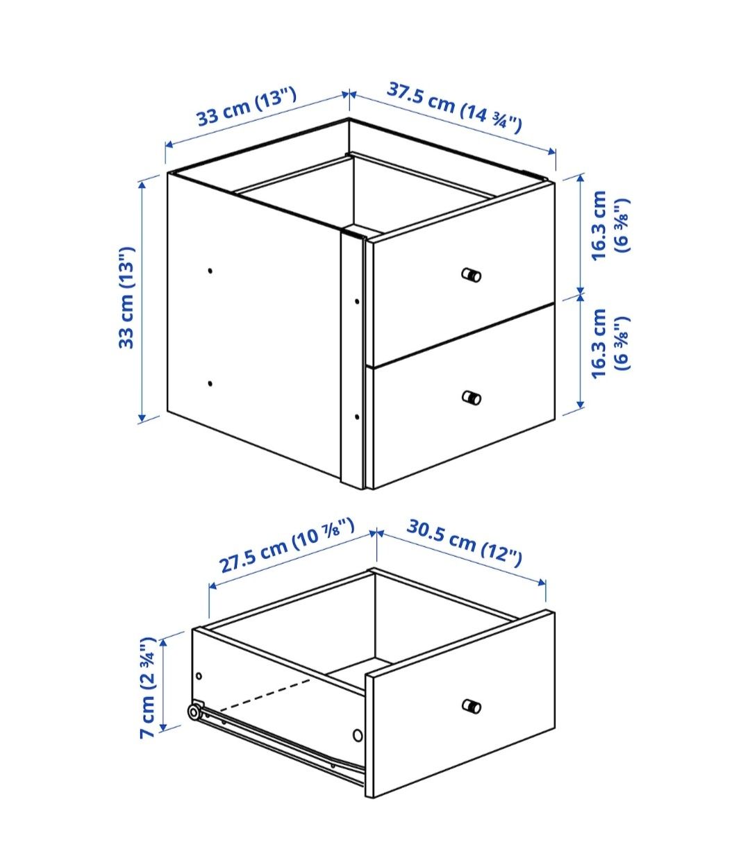 Biurko / toaletka  Ikea Kalax