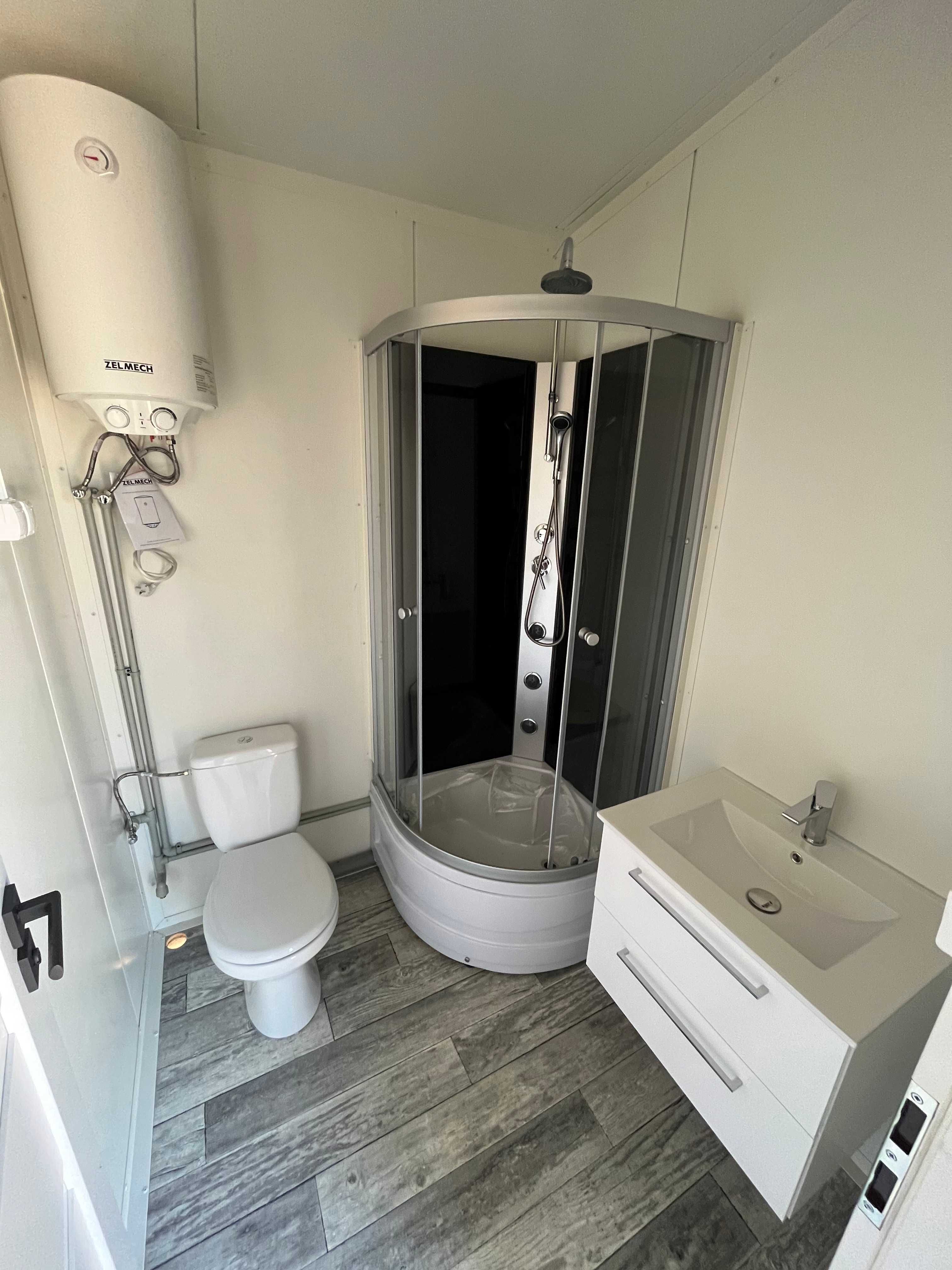 Domek letniskowy/całoroczny 8x3 (24m2) - wyposażony