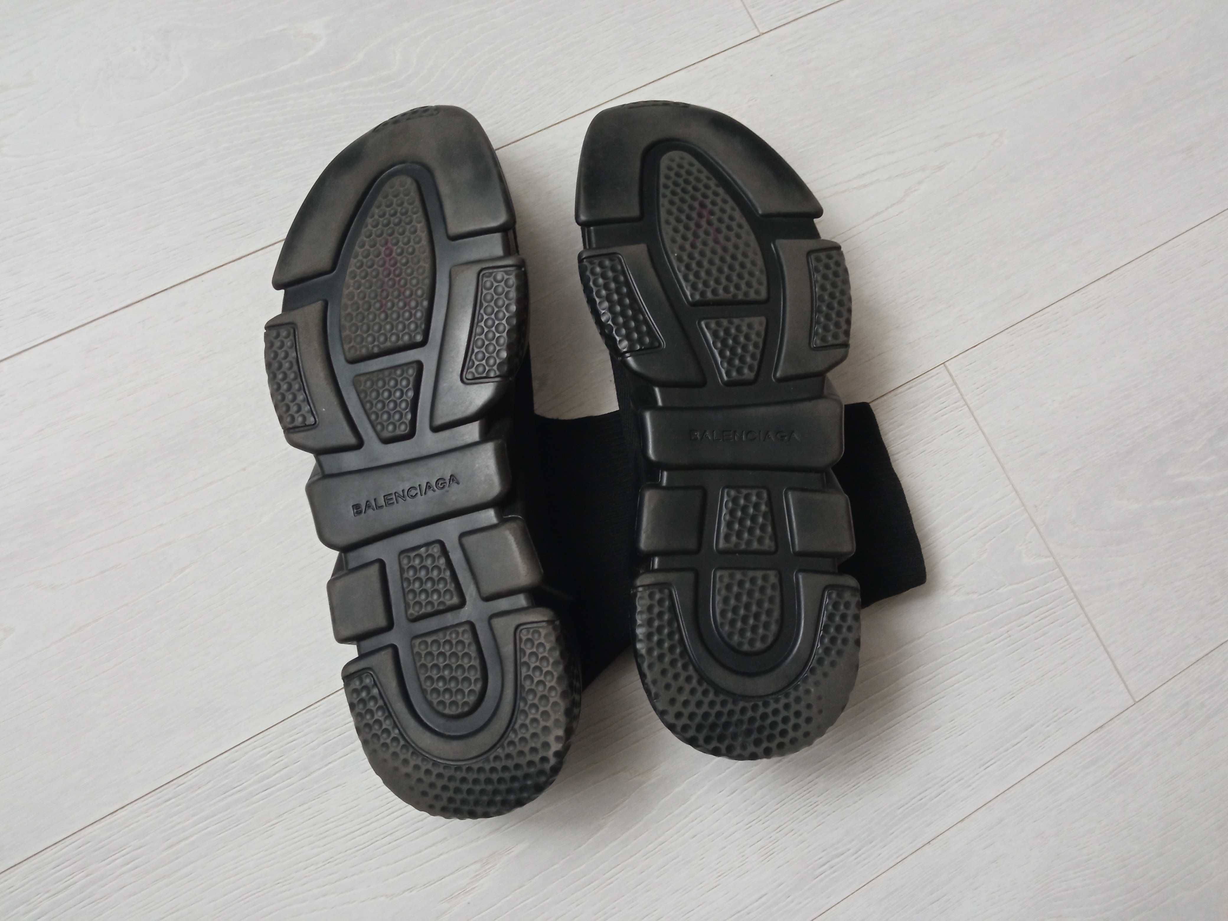 Balenciaga кроссовки кеды ботинки обувь мужская чёрные 43р
