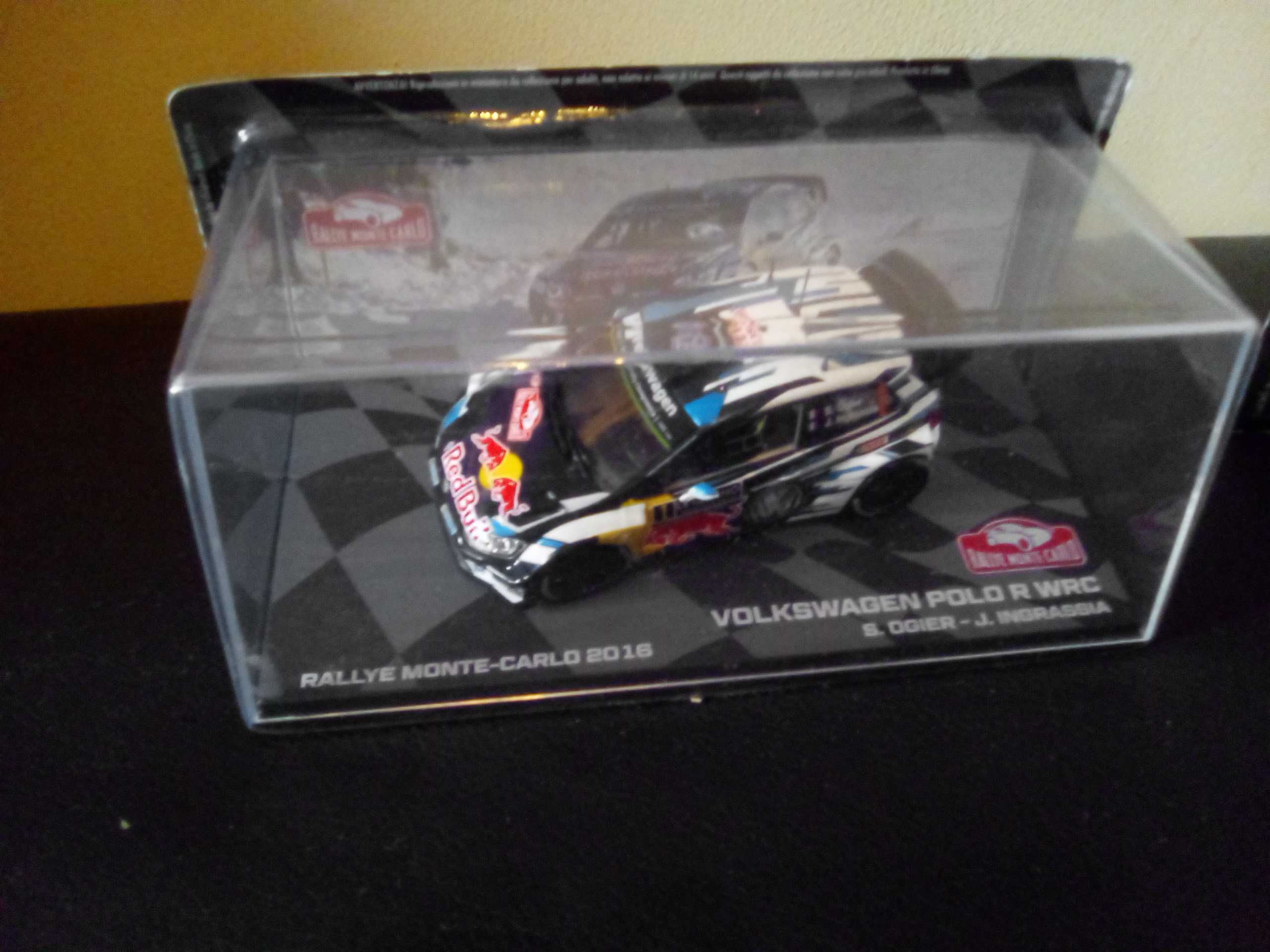 Miniatura VW Polo R WRC Ogier Monte Carlo 2016