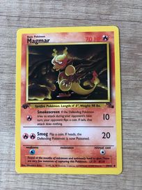 Magmar karta pokemon 39/62 Fossil NM 1st