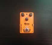 Pedal de guitarra Fuzz novo