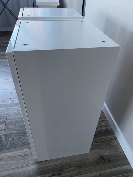 Ikea metod dwie szafki, front voxtorp