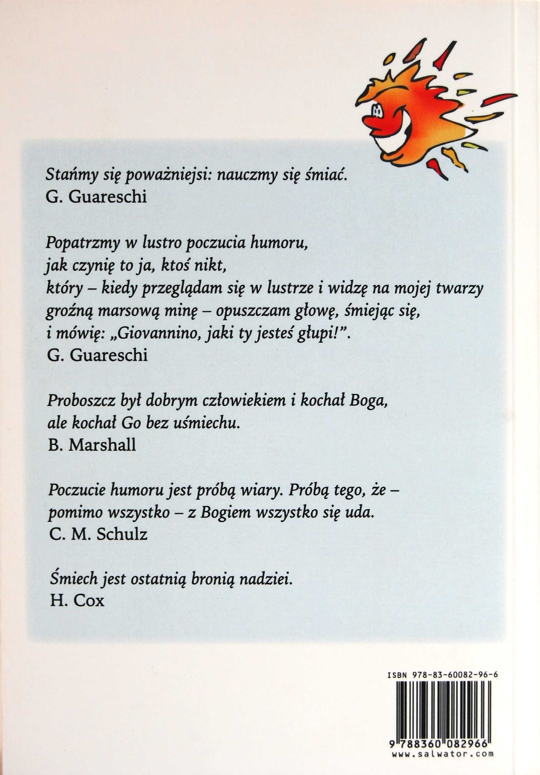 Humor i wiara. Anegdoty i historyjki. Alessandro Pronzato nowa książka