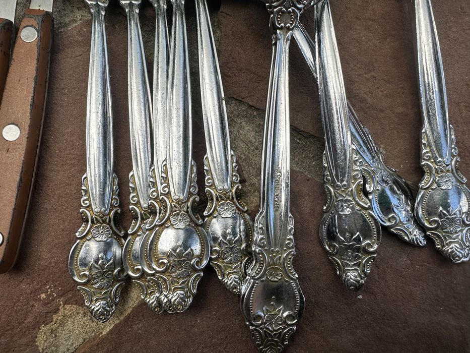 Мельхиорові ложки, вилкки