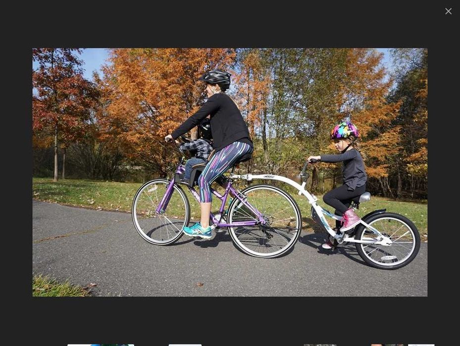 WeeRide PRO Pilot ALU rower, przyczepka, doczepka rowerowa dla dzieci