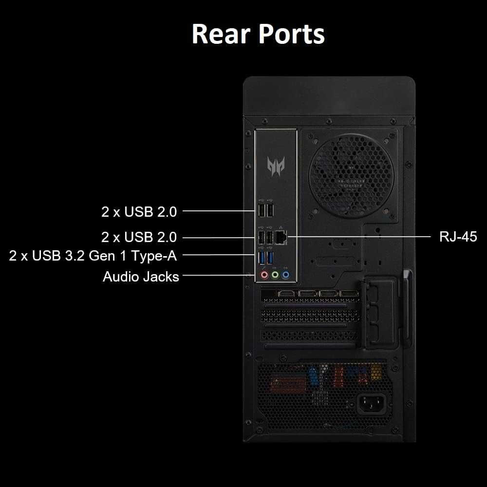 Acer Predator Orion 3000 Gaming {i5-13400F; RTX 3050; 16Gb Ram/1Tb}