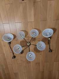 Lampy żyrandole komplet 3 lamp