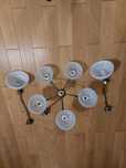 Lampy żyrandole komplet 3 lamp