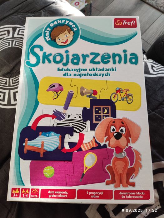 Gra Skojarzenia - Edukacyjne układanki dla najmłodszych