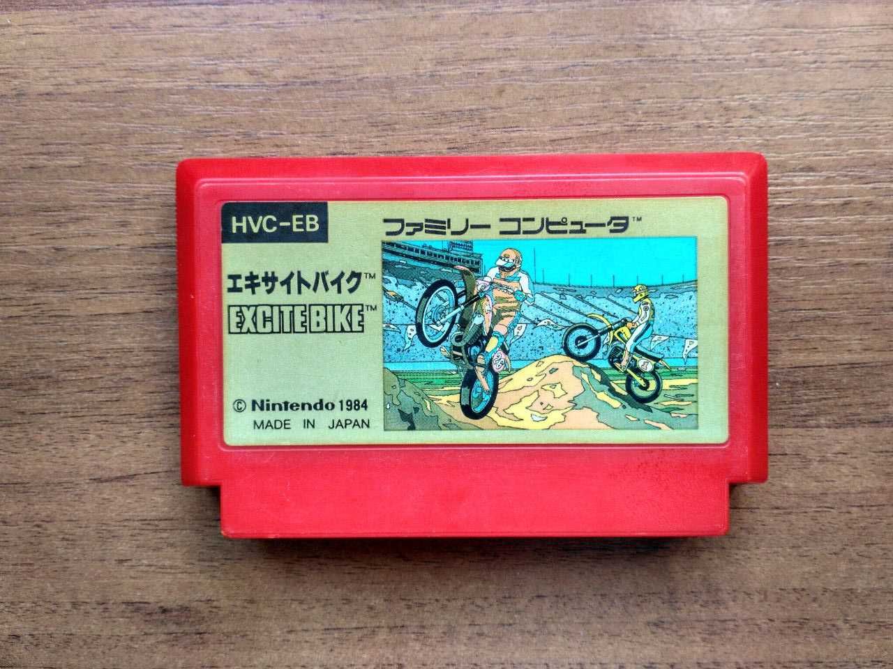 Картриджи Famicom (dendy, денди) Excite Bike
