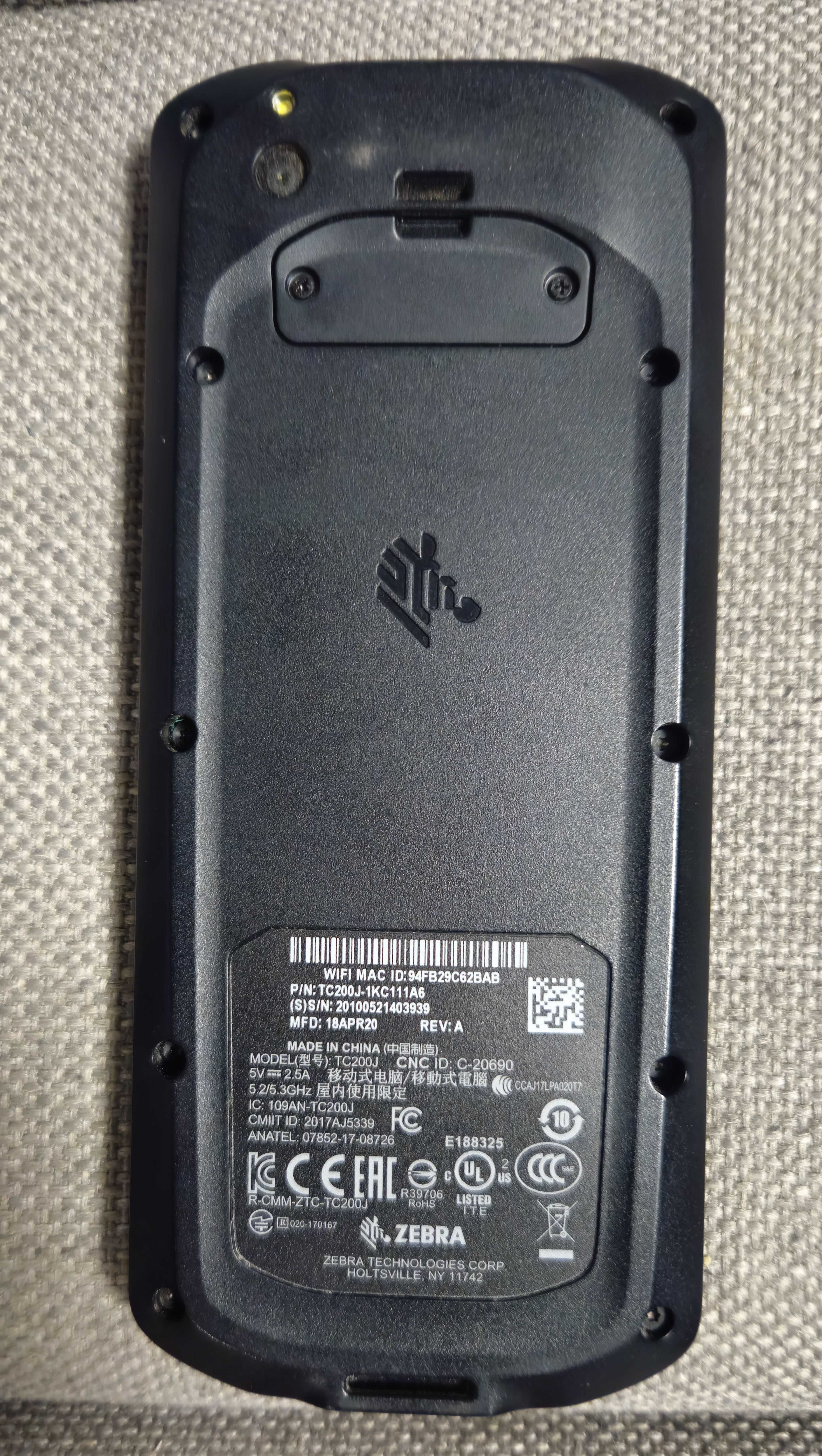 ZebraTC20 (TC200J-1KC111A6) Термінал збору даних