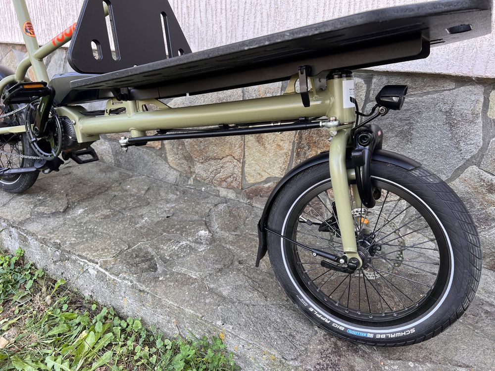 Yoonit грузовий електровелосипед на Shimano