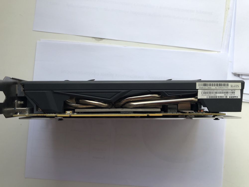 Продам відеокарту Sapphire Pulse Radeon RX580 4GB GDDR5 DUAL