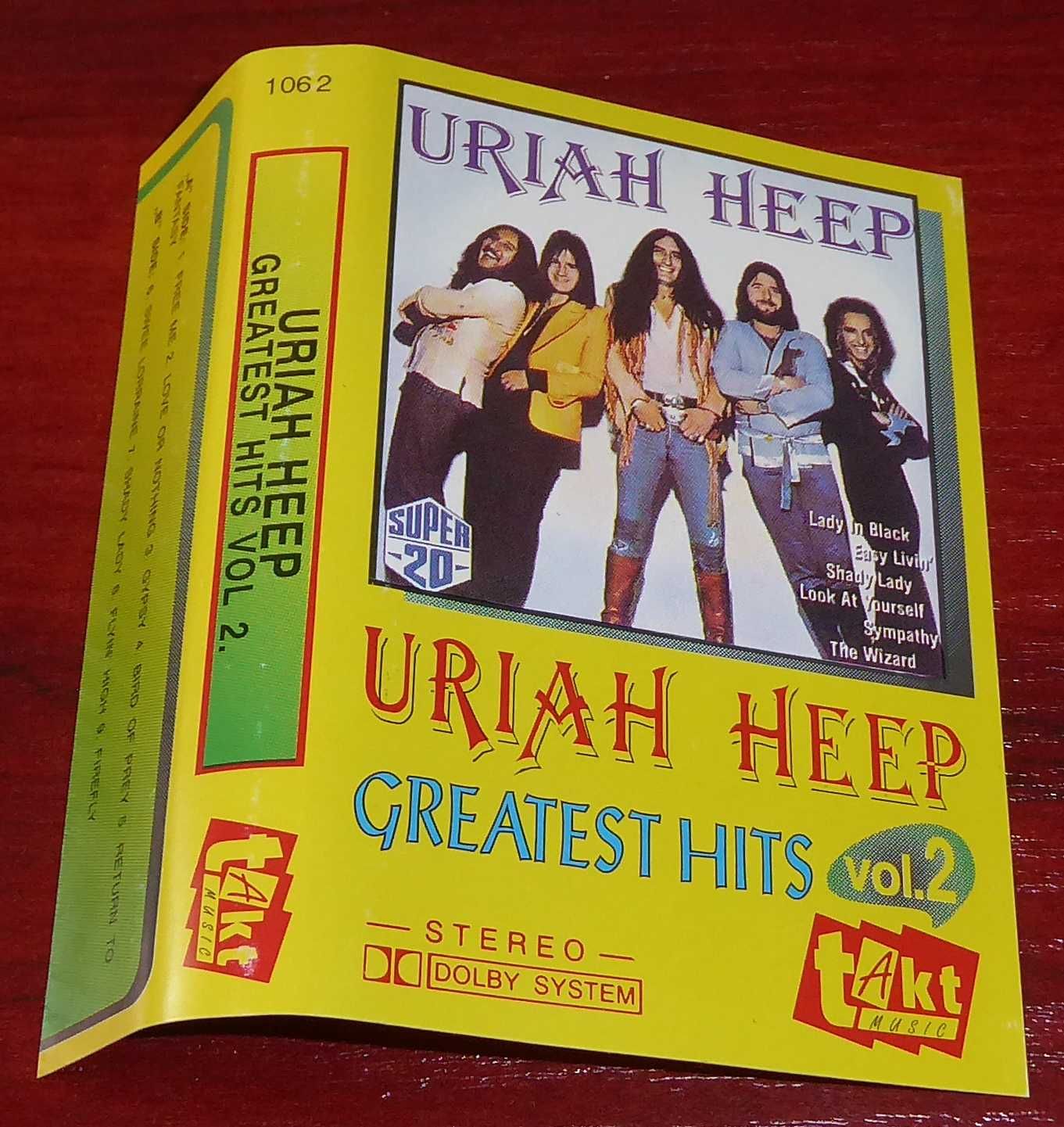 Uriah Heep – Greatest Hits Vol. 2  Cassette
