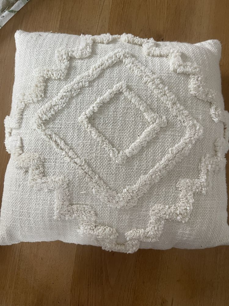 Fronha e almofada estilo boho