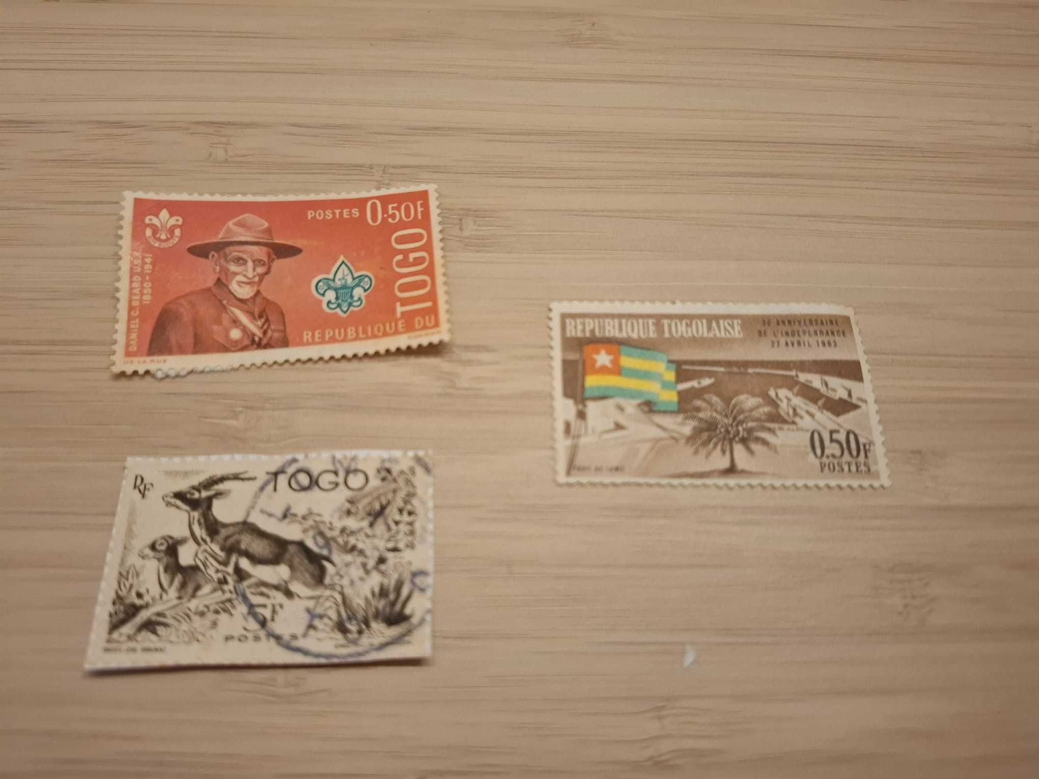 Lote 2 - Selos do Togo, Itália, China, Reino Unido, Hungria ...