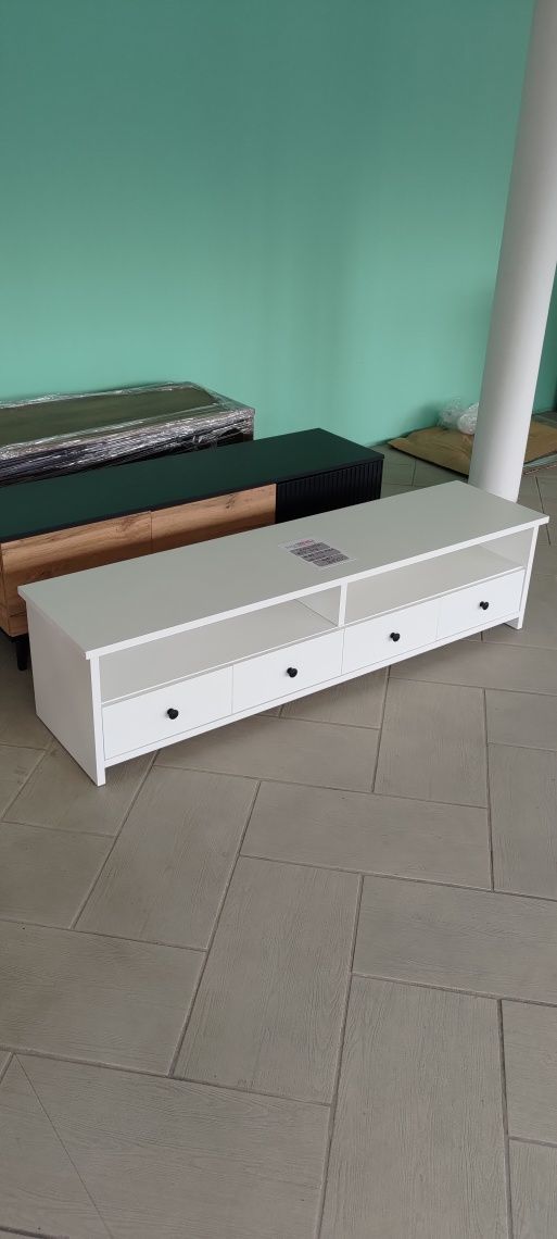Komoda RTV biała