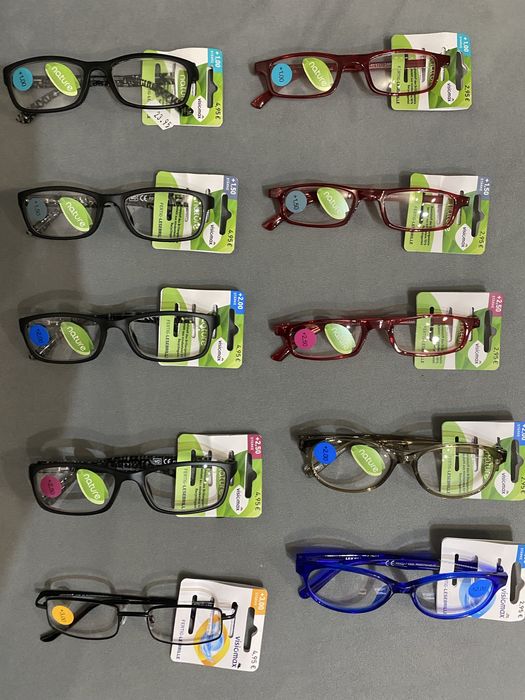 nowe okulary korekcyjne