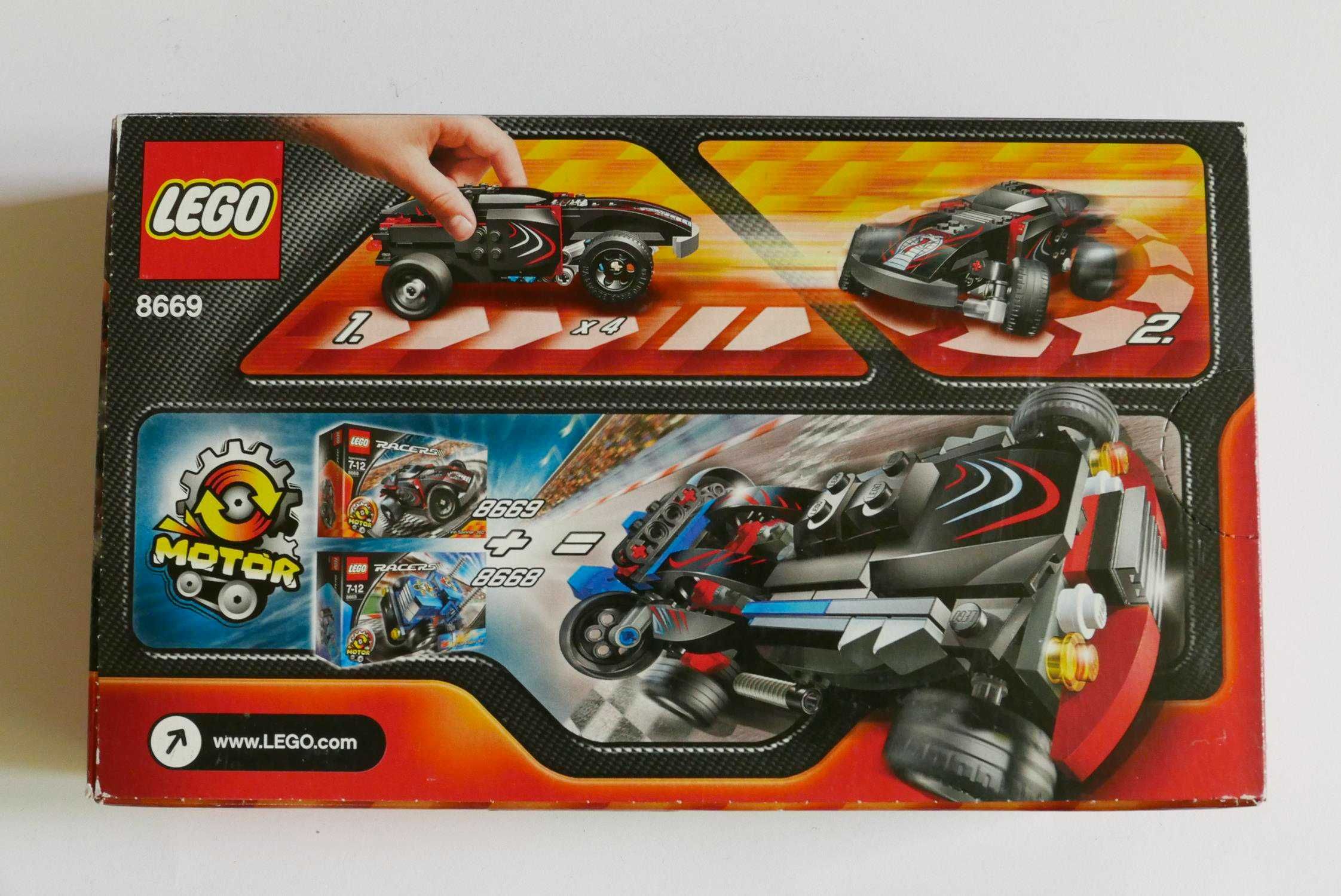 LEGO Racers 8669 Fire Spinner 360 NOWY Unikat